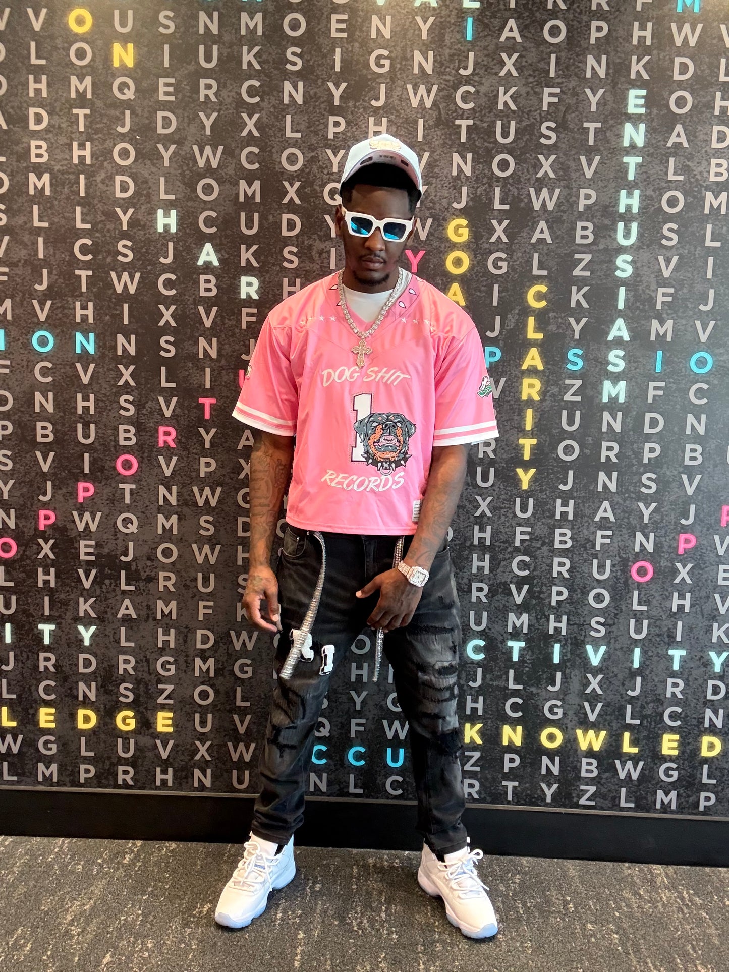 Dawg Shit Records Jersey (Pink)